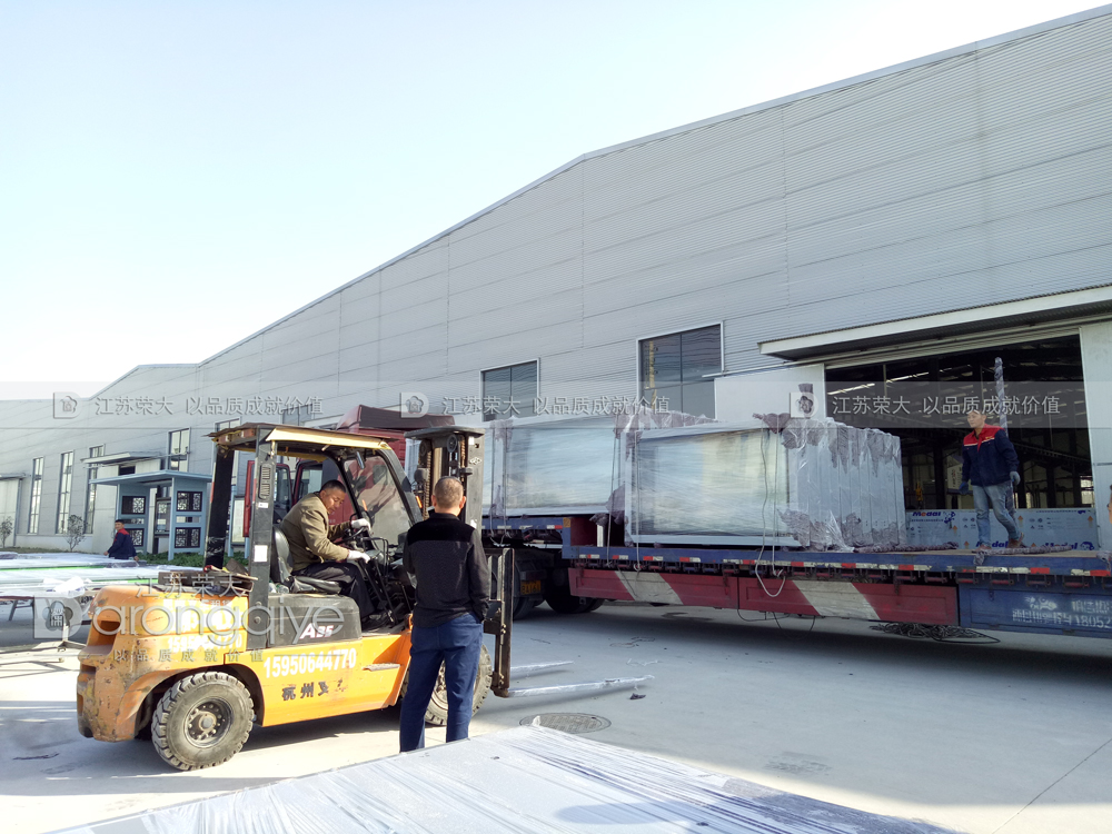 四川公共自行車棚發貨案例