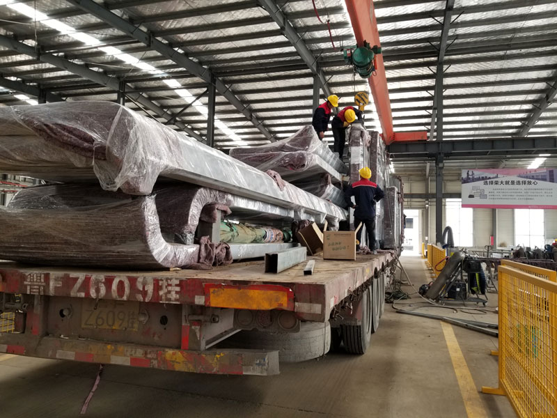 榮大發往安徽省公交候車亭記錄